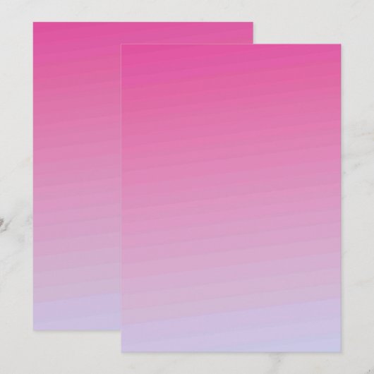 Karte für Einladungen in fester Farbe (Vorne/Hinten)