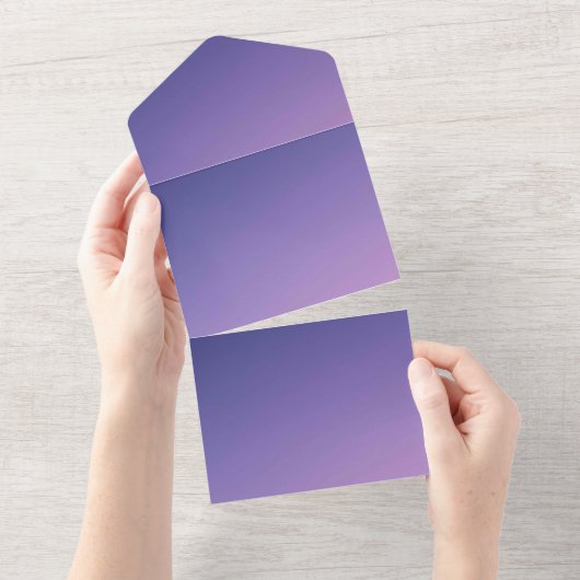 Karte für Einladungen in fester Farbe (Abreißen)