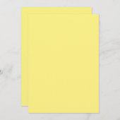 Karte für Einladungen in fester Farbe (Vorne/Hinten)