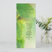 Karte für Ermutigung und Inspiration. (Stehend Vorderseite)