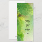 Karte für Ermutigung und Inspiration. (Vorne/Hinten)