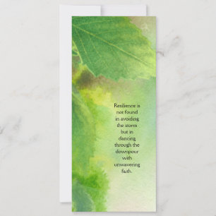 Karte für Ermutigung und Inspiration.