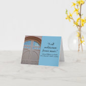 Karte für Geothe Quote Architecture Grad (Gelbe Blume)