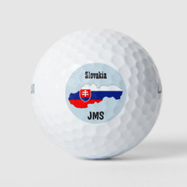 Karte für Golf Monogram Slovakia Golfball