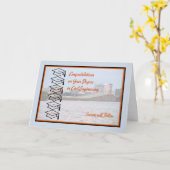 Karte für Grad in der zivilen Technik (Gelbe Blume)