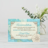 Karte für Hochzeitreisen (Stehend Vorderseite)