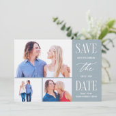 -Karte für moderne, bearbeitbare Farben Dankeskarte (Stehend Vorderseite)