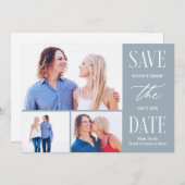 -Karte für moderne, bearbeitbare Farben Dankeskarte (Vorne/Hinten)