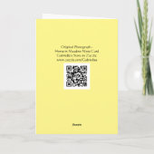 Karte für Pferde in Wiesenkunst (Rückseite)