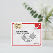 Karte für Reiseunterricht: Japanischer Minimalismu (Stehend Vorderseite)