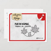 Karte für Reiseunterricht: Japanischer Minimalismu (Vorne/Hinten)