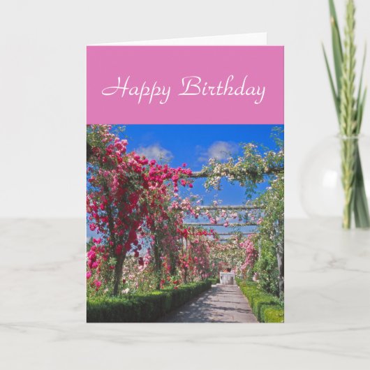 Karte für Rose (Vorderseite)