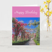 Karte für Rose (Gelbe Blume)