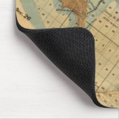 Karte für Salzmoore und Gezeitengebiete Mousepad (Ecke)