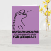 Karte für Statistiker (Gelbe Blume)