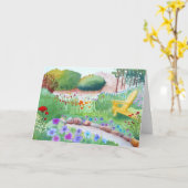 Karte "Garten-Seats" (Gelbe Blume)