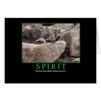 Karte: Geist - Fliege - Ziel: GEHEN Sie!