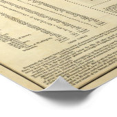 Karte Georgiens Poster (Ecke)