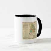 Karte Georgiens Tasse (VorderseiteRechts)