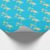 Karte Geschenkpapier (Ecke)