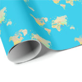 Karte Geschenkpapier (Rolleneckpunkt)
