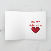 Karte-Giraffe Liebe-PaareValentine Feiertagskarte (Innenseite)