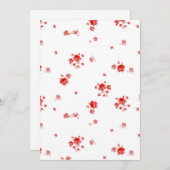 Karte Giselle Erdbeere (Vorne/Hinten)