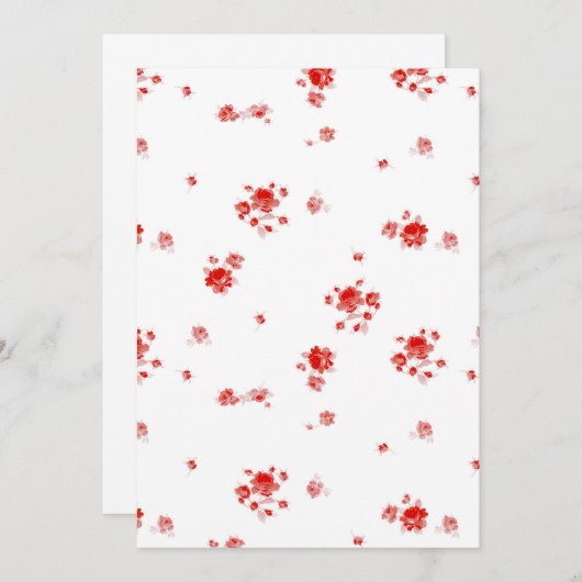 Karte Giselle Erdbeere (Vorne/Hinten)