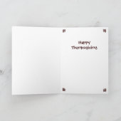 Karte - glücklicher Erntedank (Innenseite)