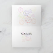 Karte - Glücklicher Neujahrsfußball (Innenseite)