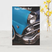 Karte: Glücklicher Vatertag! Karte (Gelbe Blume)