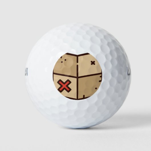 Karte Golfball (Vorderseite)