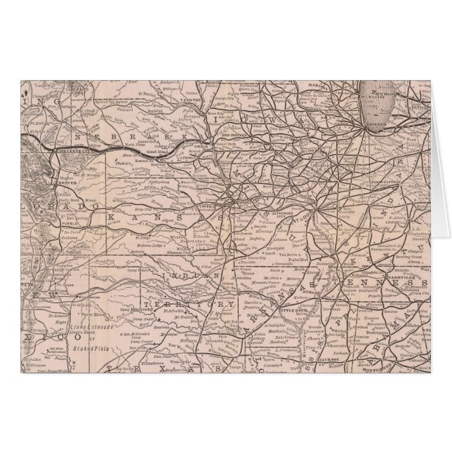 Karte Great Western Railway of Canada (Vorderseite (Horizontal))