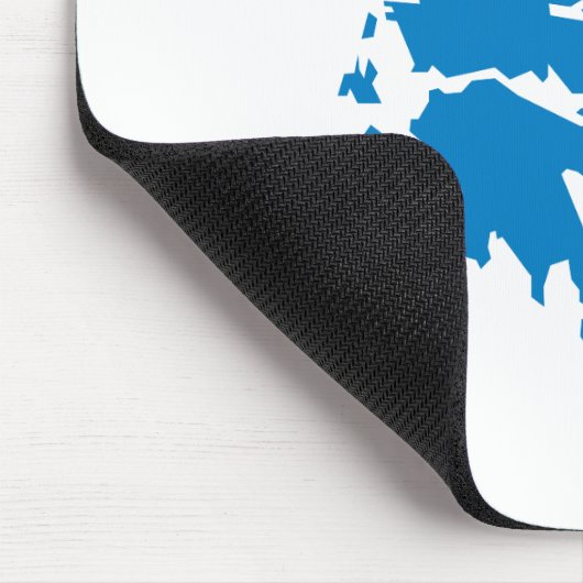 Karte Griechenlands Mousepad (Ecke)