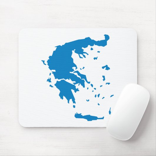Karte Griechenlands Mousepad (Mit Mouse)