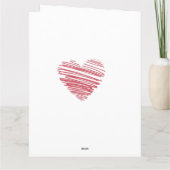 Karte, Größe: Standard (12,7 cm x 17,8 cm) Karte (Rückseite)