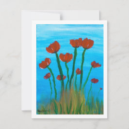 Karte "Große Tulips"
