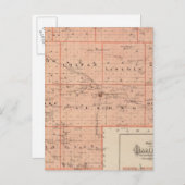 Karte Grundy Landkreis, Staat von Iowa (Vorne/Hinten)