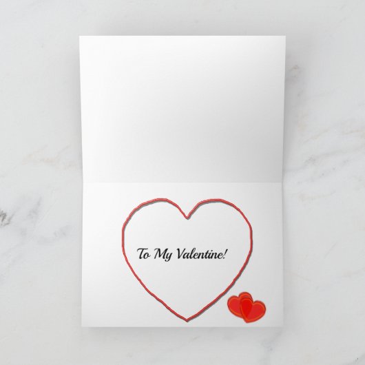 Karte - Gruß - Sei ich (Foto-Vorlage) (Innenseite)