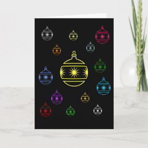 Karte - Gruß - Weihnachtsbaumschmuck