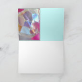 Karte, grüßend - Fee-Licht Karte (Innenseite)