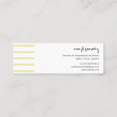 Karte Hallo Dolmetscher Übersetzer Professor (Rückseite)