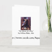 Karte/ Halloween-Party Einladung: Geist einer Flea Einladung (Rückseite)