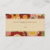 Karte Hana Bisiness (Rückseite)