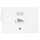 Karte "Happy Little Biscuits" (Rückseite Horizontal)