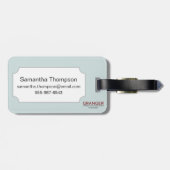 Karte: Hawaii, 1905 Gepäckanhänger (Rückseite horizontal)