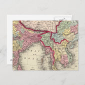 Karte Hindoostan, Farther India, China und Tibet (Vorne/Hinten)