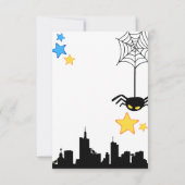 Karte "i'm turning 1" spider (Rückseite)