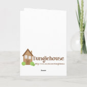 Karte "In einem Obstgarten Gehört" (Robin und Spar (Rückseite)