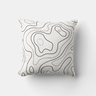 Karte Inspiriert Drehkissen Kissen
